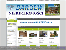 Tablet Screenshot of dardem.pl